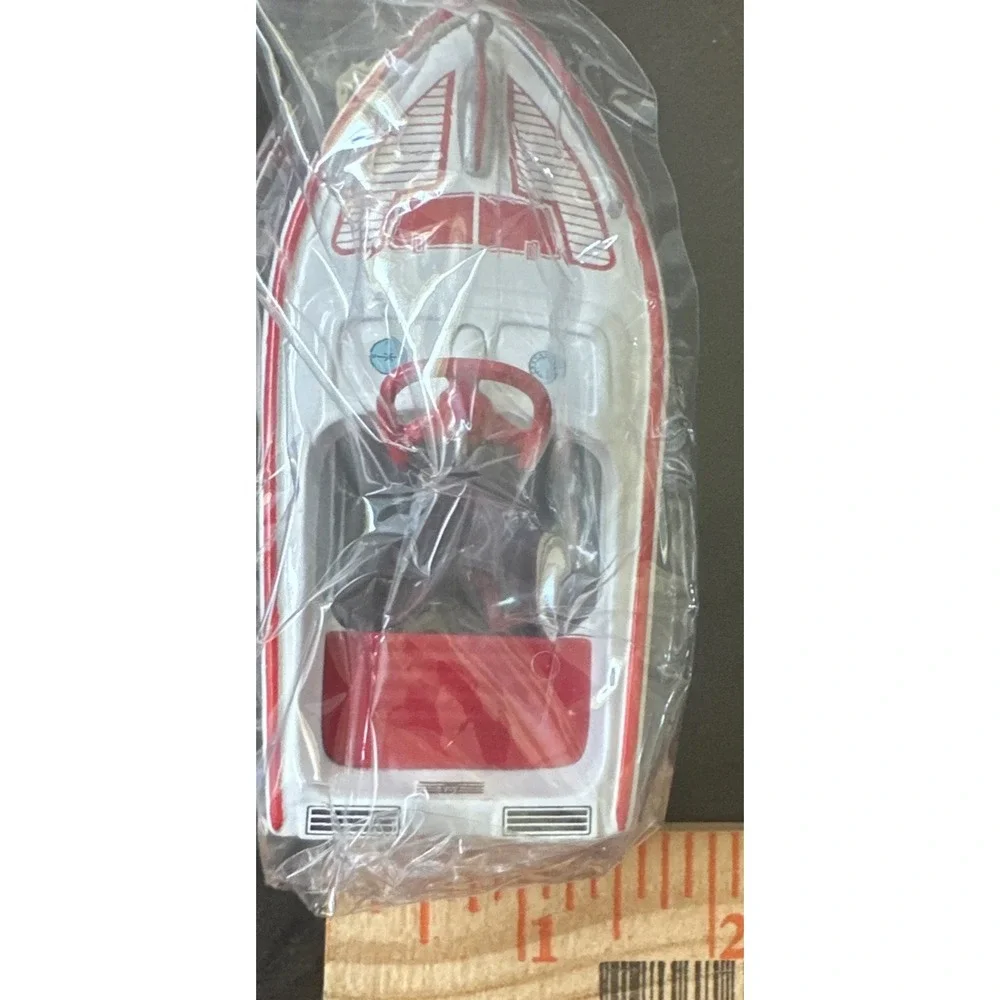1999 Hallmark 1968 Murray Jolly Roger Flagship Ornament Kiddie Car Classics Boat